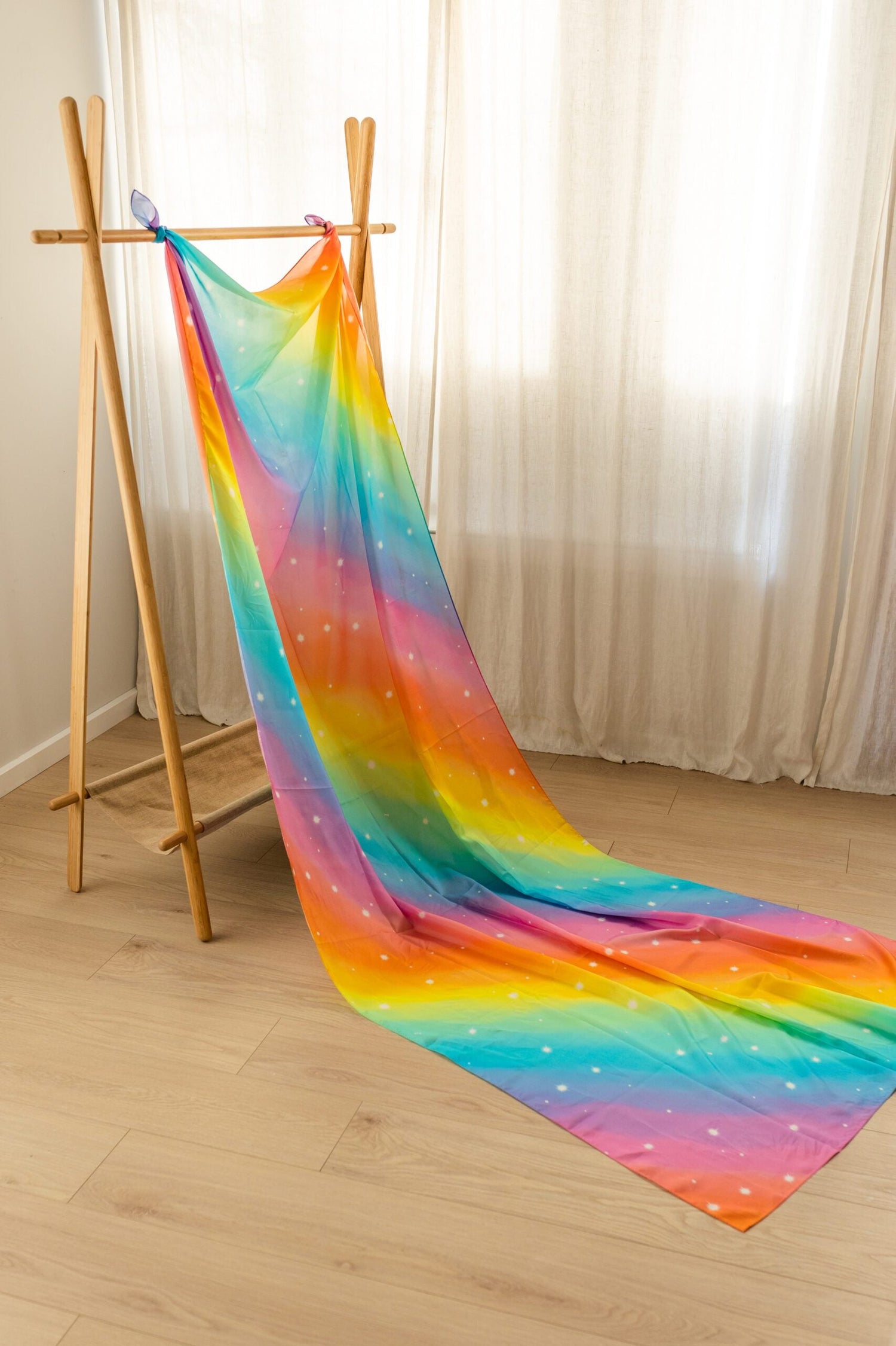 PLAY SILKIES | GIANT PLAY SILK - RAINBOW by PLAY SILKIES - The Playful Collective