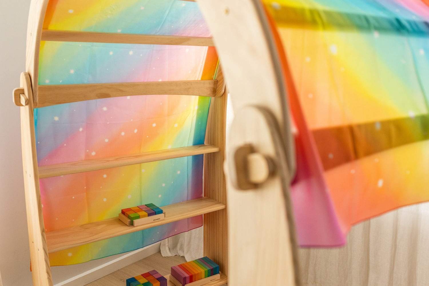 PLAY SILKIES | GIANT PLAY SILK - RAINBOW by PLAY SILKIES - The Playful Collective