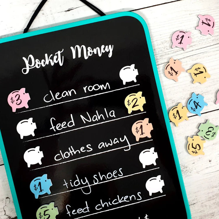 PREPP'D KIDS | POCKET MONEY CHART Green by PREPP'D KIDS - The Playful Collective