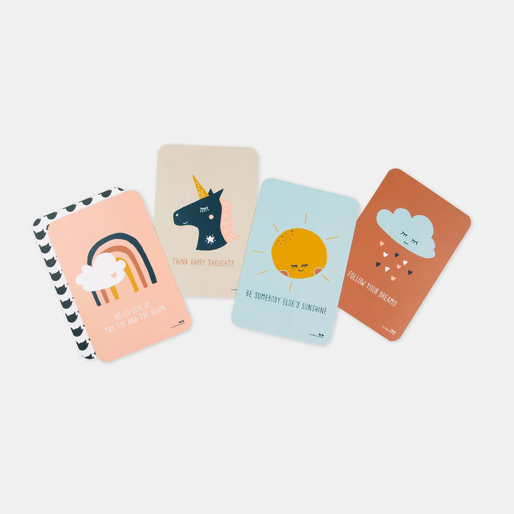 RAINBOW AFFIRMATIONS SNAP AND MEMORY GAME by TWO LITTLE DUCKLINGS - The Playful Collective
