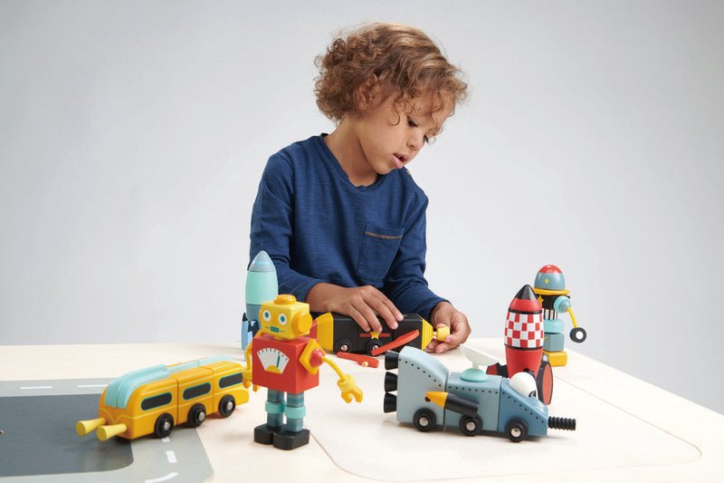 ROCKET CONSTRUCTION SET - PREORDER by TENDER LEAF TOYS - The Playful Collective