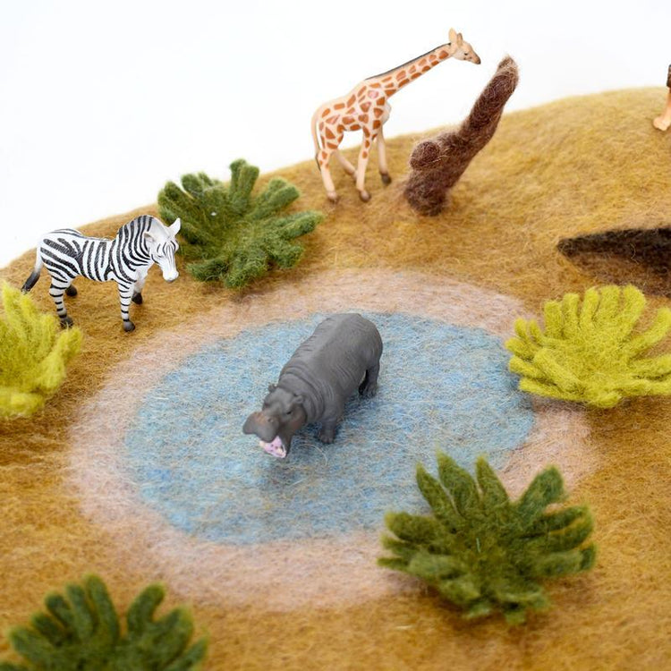 SAFARI PLAY MAT PLAYSCAPE by TARA TREASURES - The Playful Collective