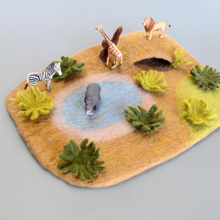 SAFARI PLAY MAT PLAYSCAPE by TARA TREASURES - The Playful Collective