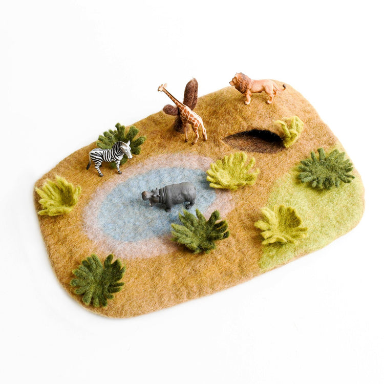 SAFARI PLAY MAT PLAYSCAPE by TARA TREASURES - The Playful Collective