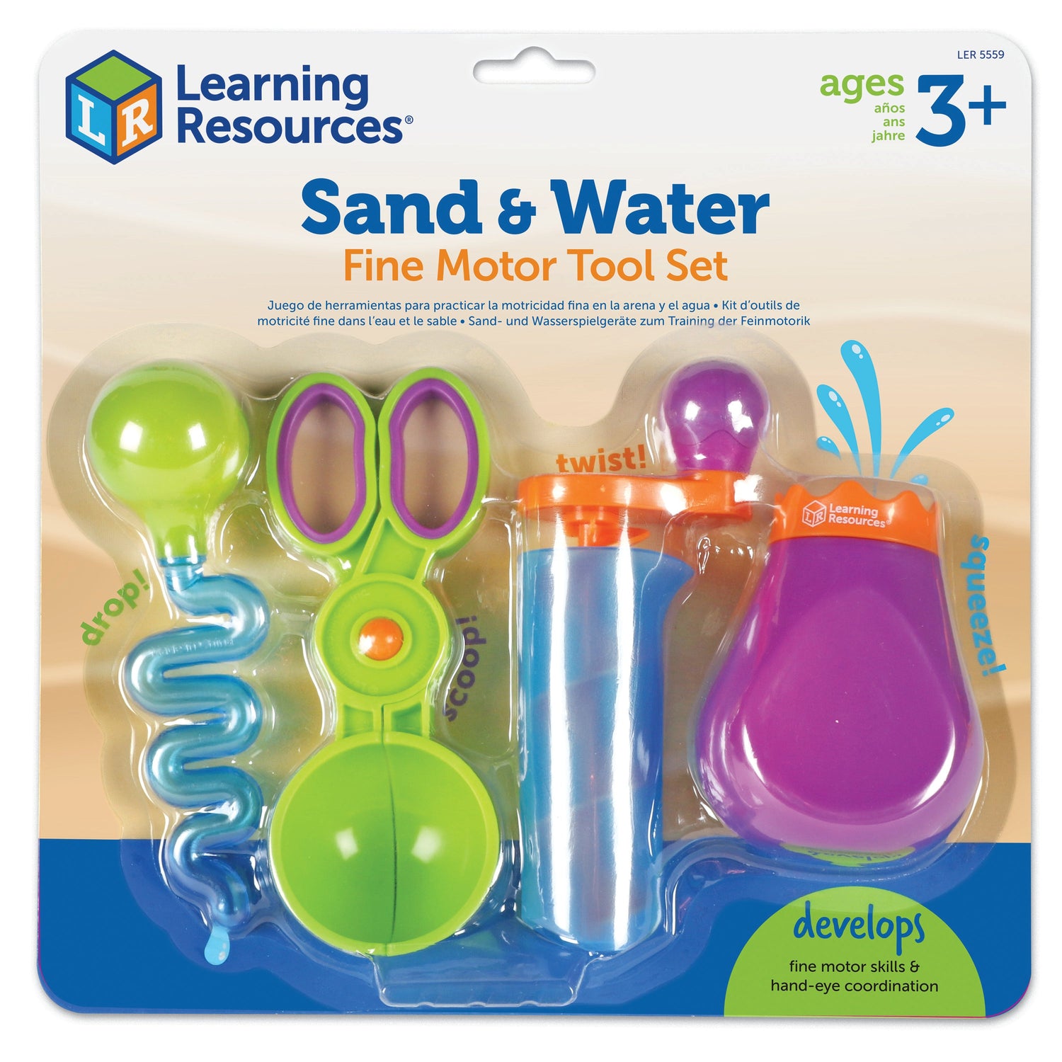 SAND & WATER FINE MOTOR SET by LEARNING RESOURCES - The Playful Collective