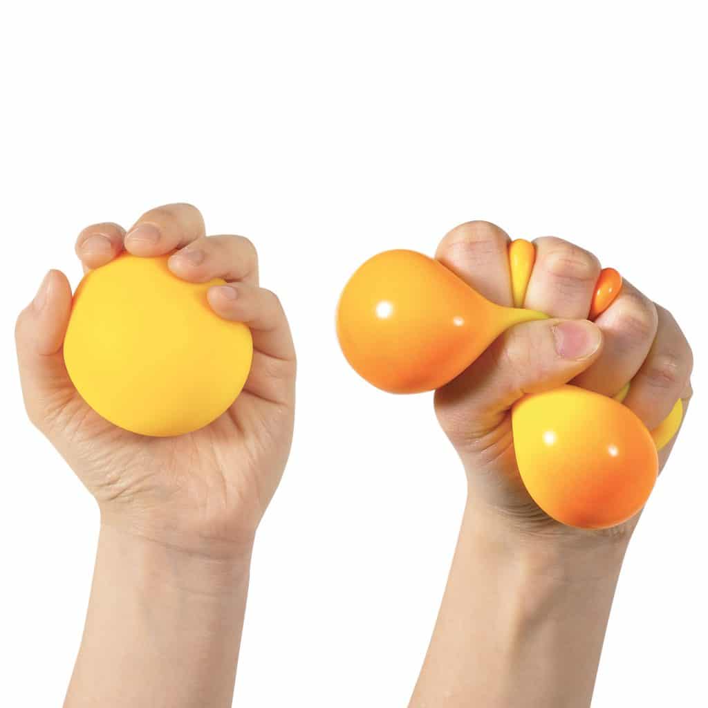 SCHYLLING NEE-DOH STRESS BALL - COLOUR CHANGING Yellow/Orange by SCHYLLING - The Playful Collective