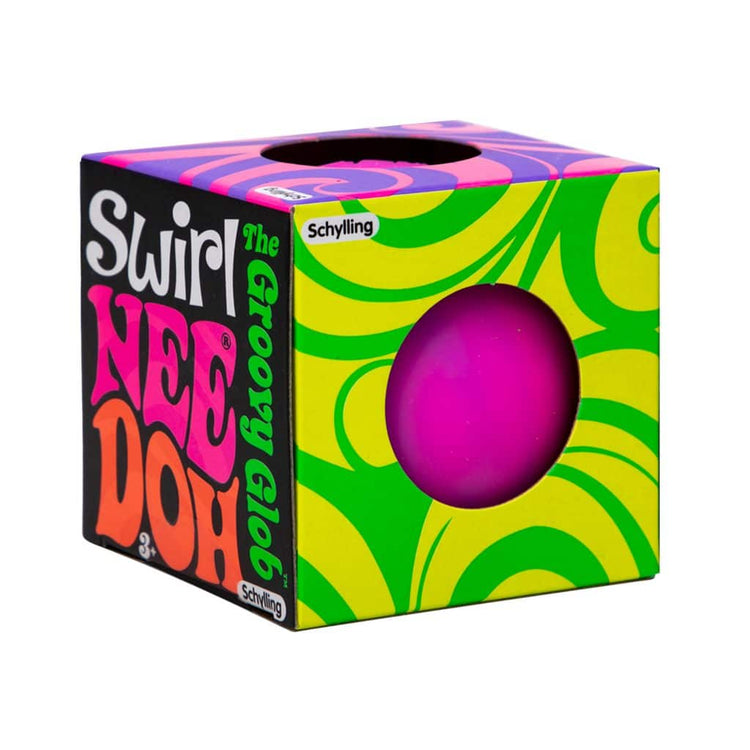 SCHYLLING NEE-DOH STRESS BALL - SWIRL Green by SCHYLLING - The Playful Collective