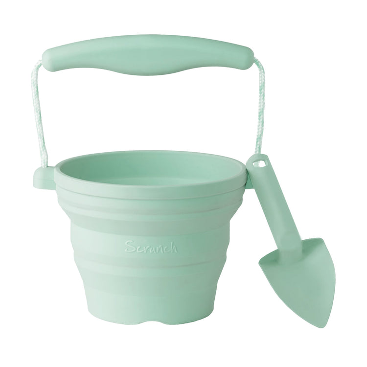 SCRUNCH SEEDLING POT + TROWEL Spearmint by SCRUNCH - The Playful Collective