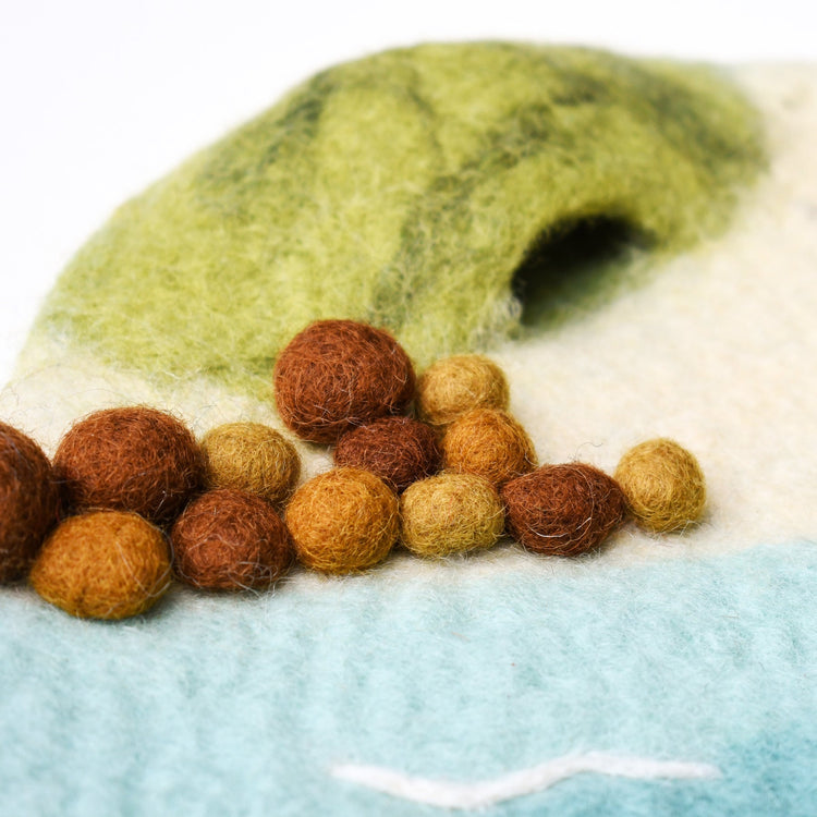 SEA, BEACH AND ROCKPOOL PLAY MAT PLAYSCAPE by TARA TREASURES - The Playful Collective