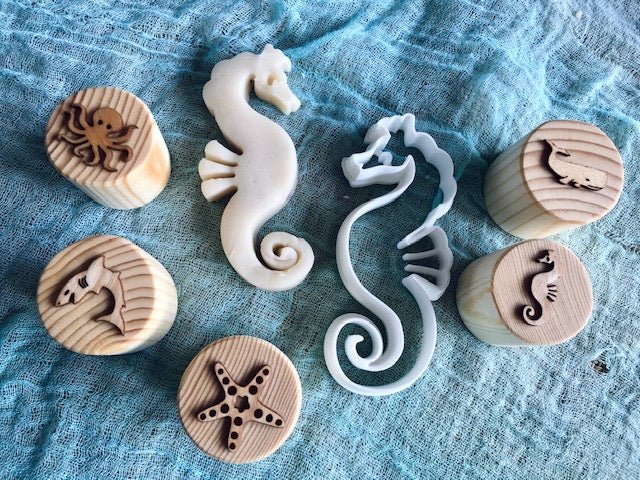 SEA HORSE BIO CUTTER by BEADIE BUG PLAY - The Playful Collective