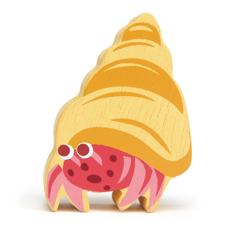 SET OF COASTAL ANIMALS WITH DISPLAY SHELF - PREORDER by TENDER LEAF TOYS - The Playful Collective
