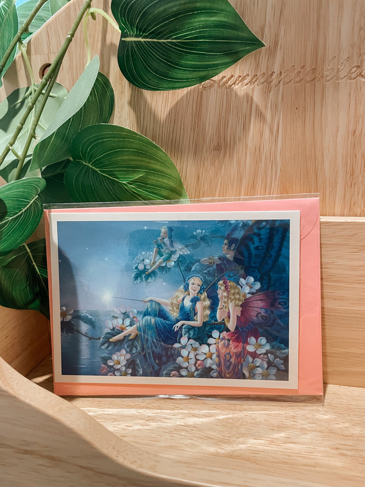 SHIRLEY BARBER | GREETING CARD - FAIRIES by SHIRLEY BARBER - The Playful Collective