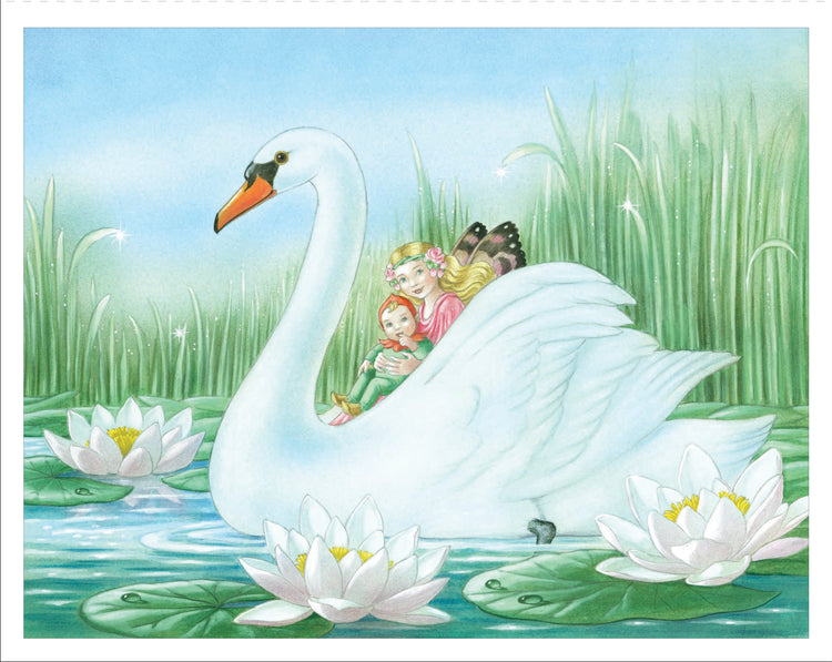 SHIRLEY BARBER | GREETING CARD - SWAN by SHIRLEY BARBER - The Playful Collective