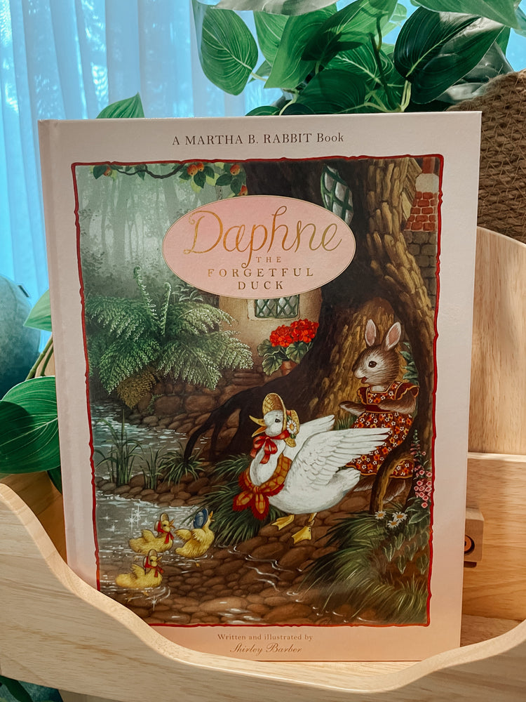 SHIRLEY BARBER | MARTHA B. RABBIT - DAPHNE THE FORGETFUL DUCK Hardback by SHIRLEY BARBER - The Playful Collective
