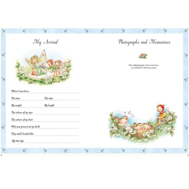 SHIRLEY BARBER | SHIRLEY BARBER'S BABY BOOK - MY FIRST FIVE YEARS (BLUE) by SHIRLEY BARBER - The Playful Collective