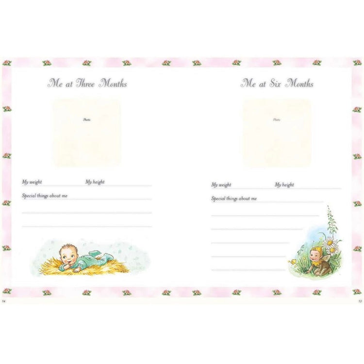 SHIRLEY BARBER | SHIRLEY BARBER'S BABY BOOK - MY FIRST FIVE YEARS (BLUE) by SHIRLEY BARBER - The Playful Collective
