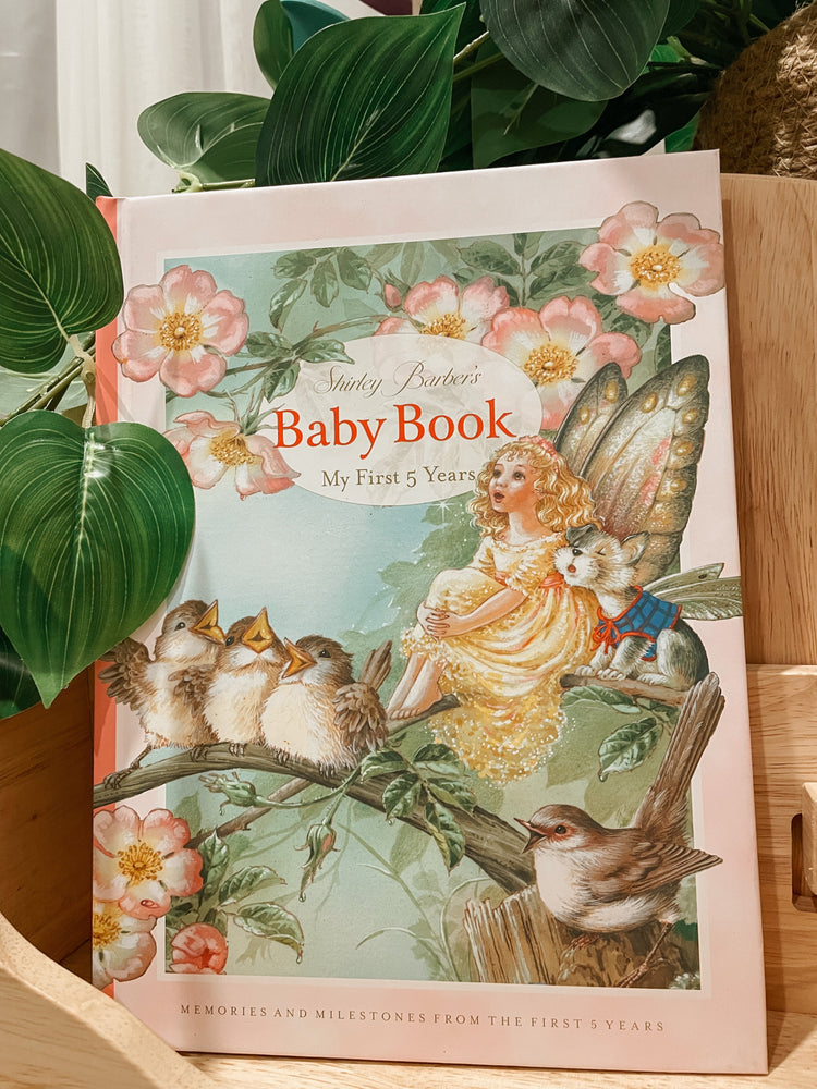 SHIRLEY BARBER | SHIRLEY BARBER'S BABY BOOK - MY FIRST FIVE YEARS (PINK) by SHIRLEY BARBER - The Playful Collective