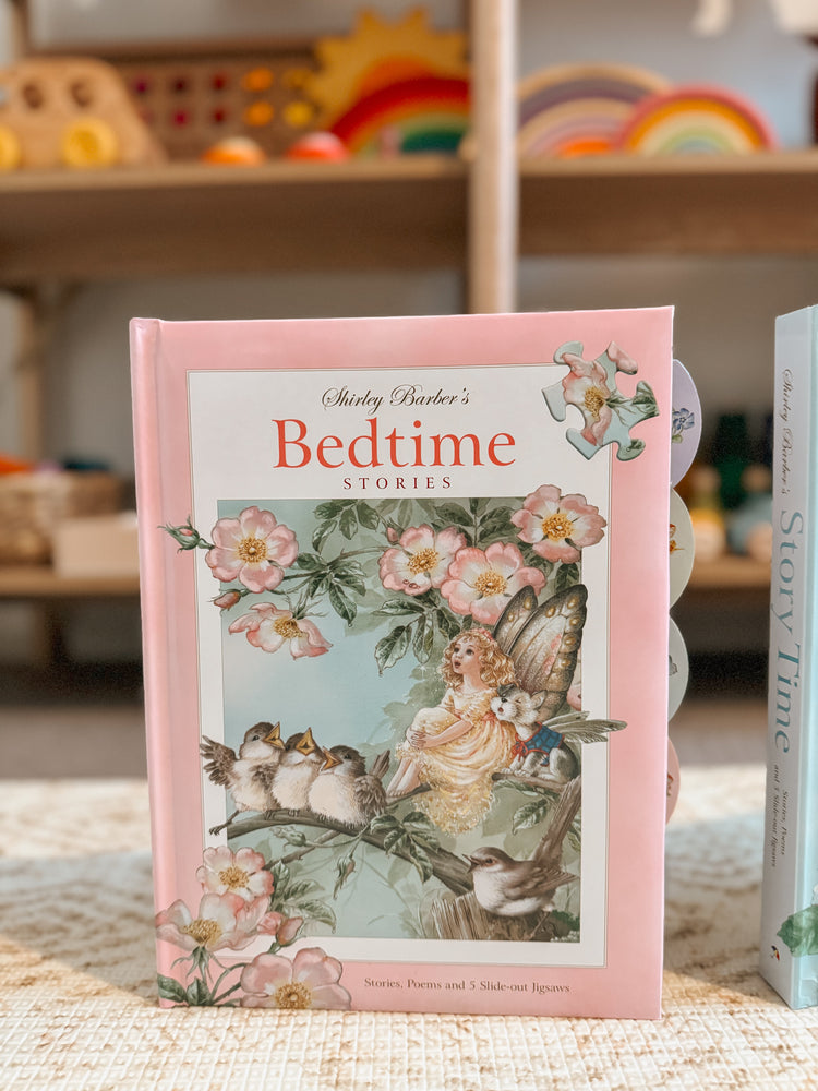 SHIRLEY BARBER | SHIRLEY BARBER'S BEDTIME STORIES (SLIDE OUT PUZZLE BOARD BOOK) by SHIRLEY BARBER - The Playful Collective