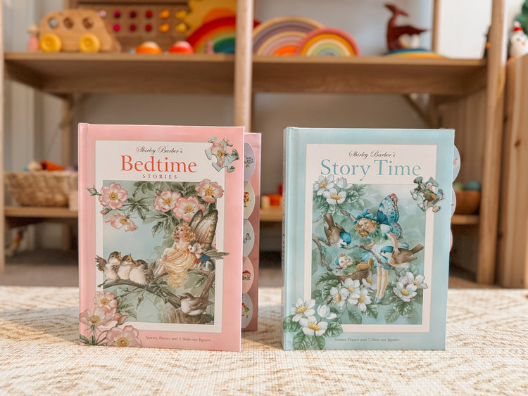 SHIRLEY BARBER | SHIRLEY BARBER'S BEDTIME STORIES (SLIDE OUT PUZZLE BOARD BOOK) by SHIRLEY BARBER - The Playful Collective