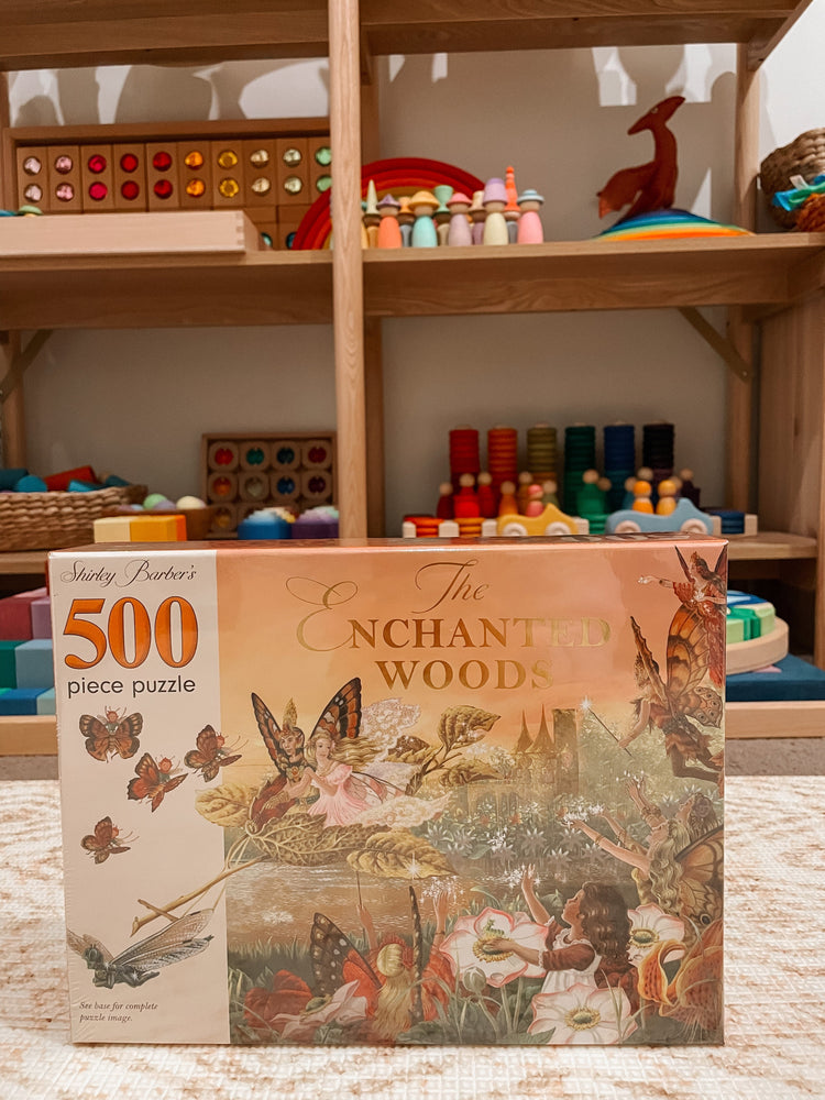 SHIRLEY BARBER | SHIRLEY BARBER'S THE ENCHANTED WOODS 500 PIECE JIGSAW PUZZLE by SHIRLEY BARBER - The Playful Collective