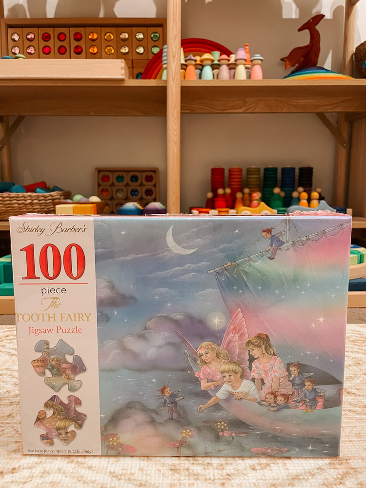 SHIRLEY BARBER | SHIRLEY BARBER'S THE TOOTH FAIRY 100 PIECE JIGSAW PUZZLE by SHIRLEY BARBER - The Playful Collective