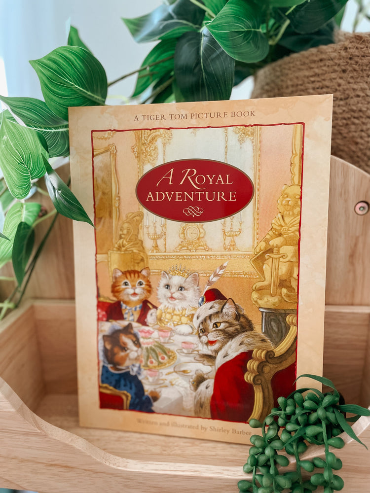 SHIRLEY BARBER | TIGER TOM: A ROYAL ADVENTURE (PAPERBACK) by SHIRLEY BARBER - The Playful Collective