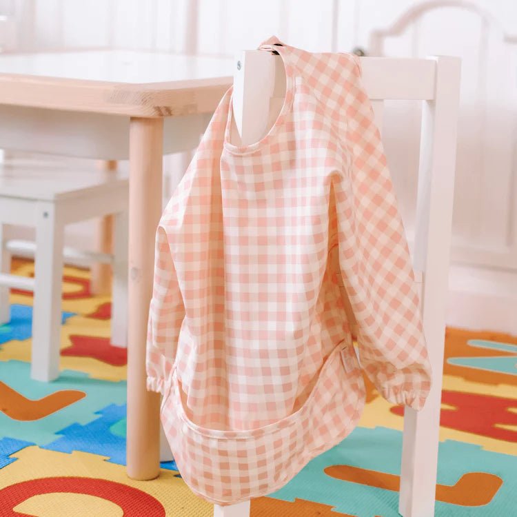 SMOCKIE - PINK GINGHAM Small (6-12 months) by ELLIEBUB - The Playful Collective