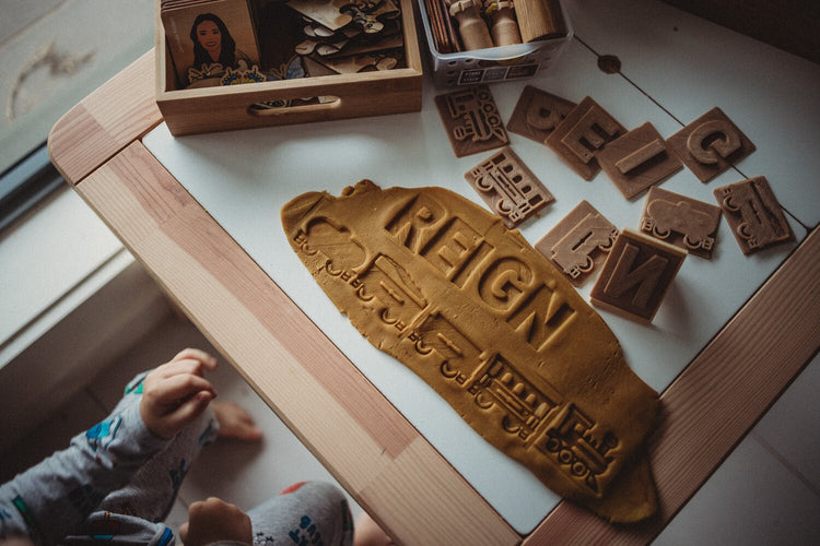 STEAM TRAIN ECO STAMP SET by KINFOLK PANTRY - The Playful Collective