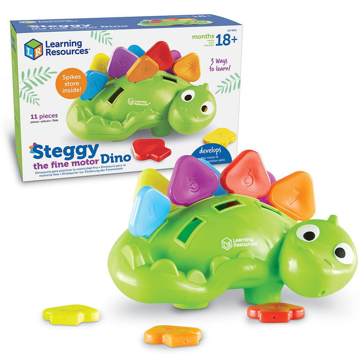 STEGGY THE FINE MOTOR DINO by LEARNING RESOURCES - The Playful Collective