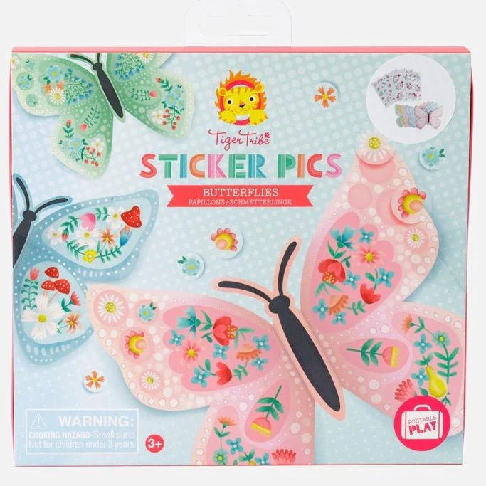 STICKER PICS - BUTTERFLIES *PRE-ORDER* by TIGER TRIBE - The Playful Collective
