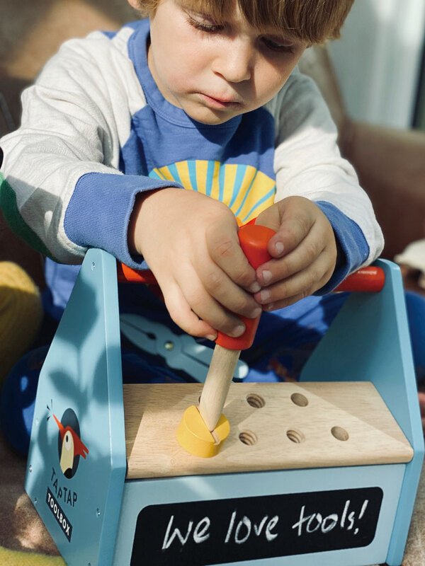 TAP TAP TOOL BOX by TENDER LEAF TOYS - The Playful Collective