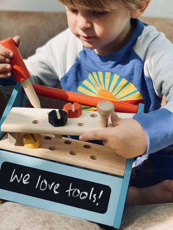 TAP TAP TOOL BOX by TENDER LEAF TOYS - The Playful Collective
