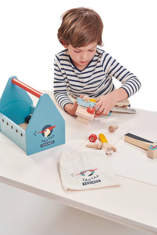 TAP TAP TOOL BOX by TENDER LEAF TOYS - The Playful Collective