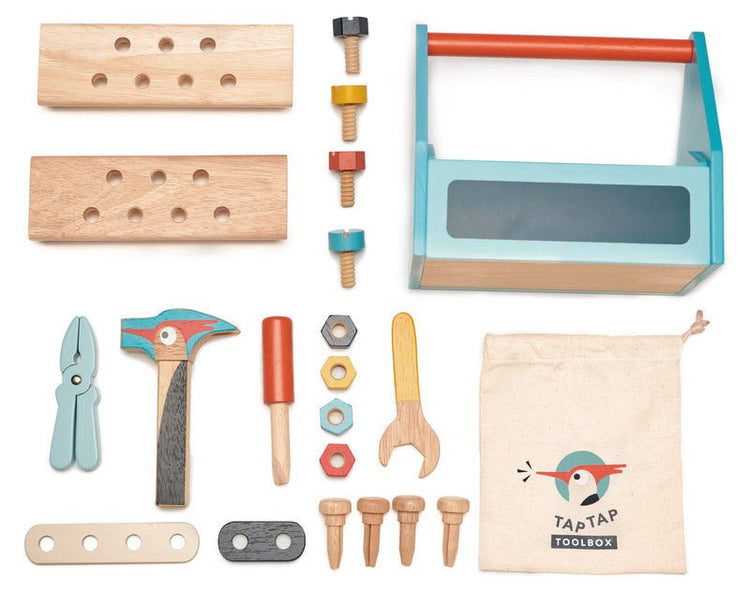 TAP TAP TOOL BOX by TENDER LEAF TOYS - The Playful Collective