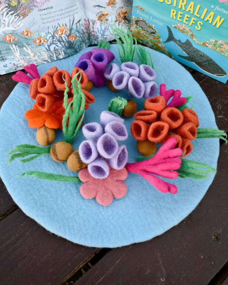 TARA TREASURES | CORAL REEF PLAY MAT PLAYSCAPE by TARA TREASURES - The Playful Collective