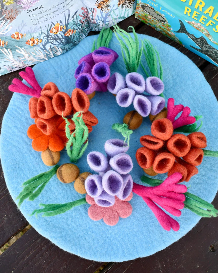 TARA TREASURES | CORAL REEF PLAY MAT PLAYSCAPE by TARA TREASURES - The Playful Collective