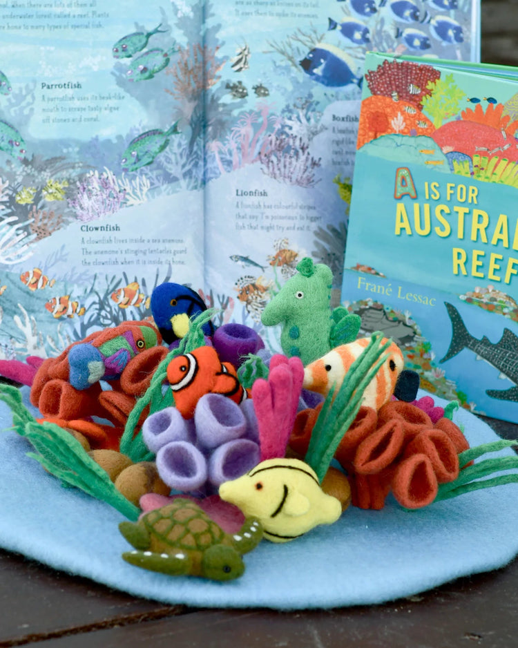TARA TREASURES | CORAL REEF PLAY MAT PLAYSCAPE by TARA TREASURES - The Playful Collective