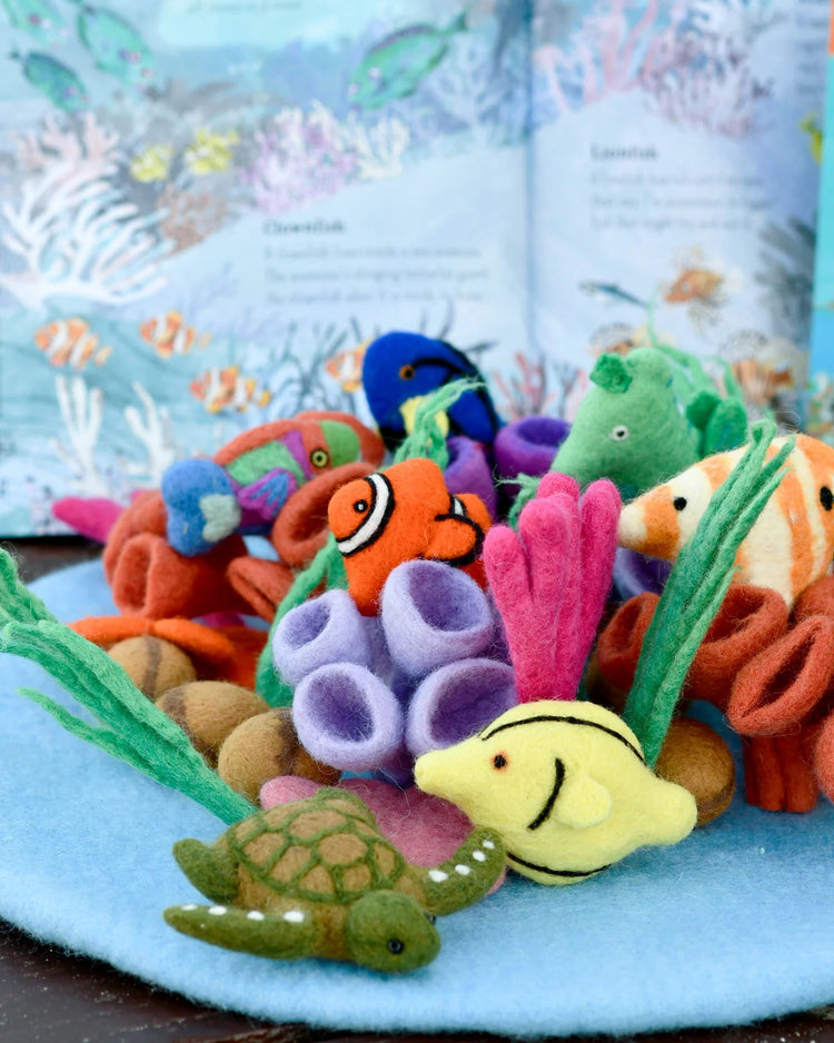 TARA TREASURES | CORAL REEF PLAY MAT PLAYSCAPE by TARA TREASURES - The Playful Collective