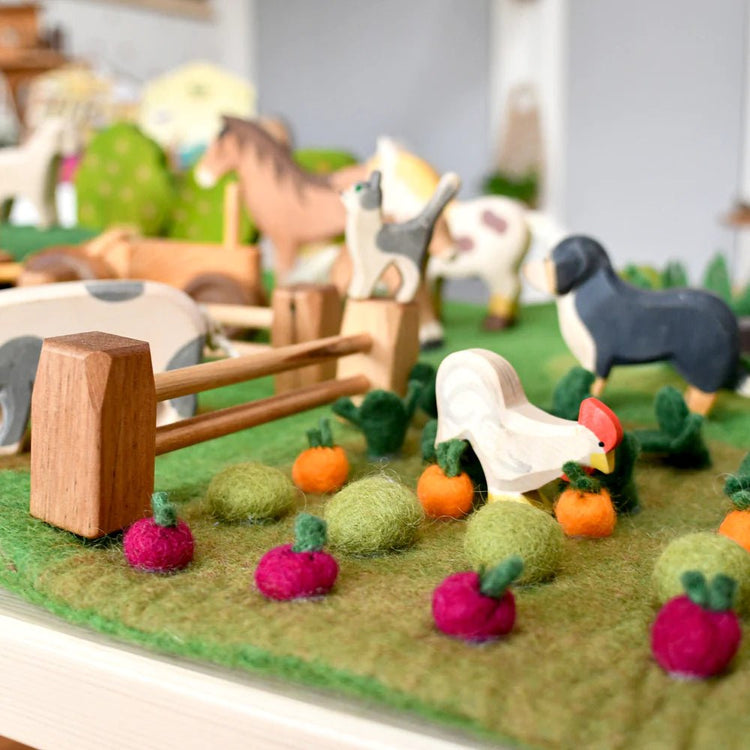 TARA TREASURES | LARGE FARM FELT PLAY MAT PLAYSCAPE by TARA TREASURES - The Playful Collective
