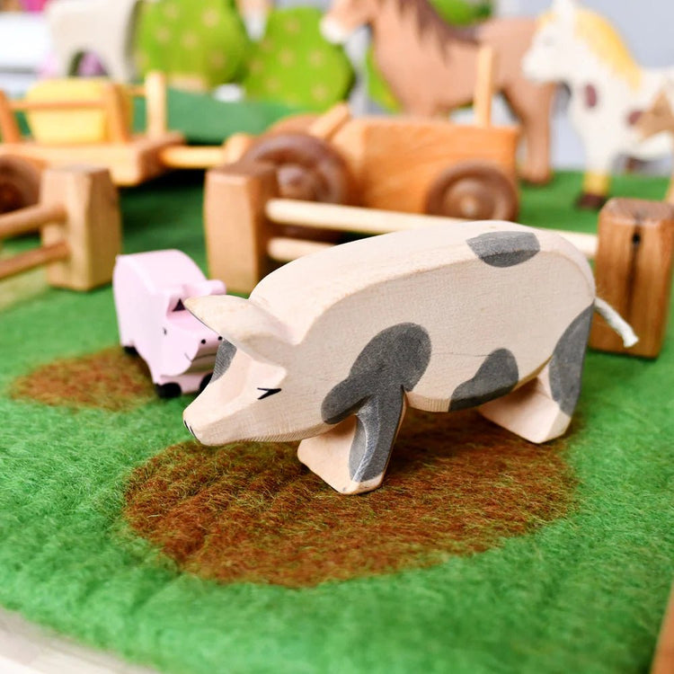 TARA TREASURES | LARGE FARM FELT PLAY MAT PLAYSCAPE by TARA TREASURES - The Playful Collective