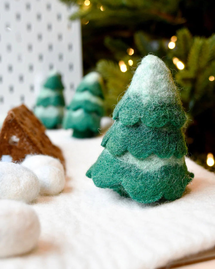 TARA TREASURES | LARGE SNOW ICE RINK PLAY MAT PLAYSCAPE by TARA TREASURES - The Playful Collective