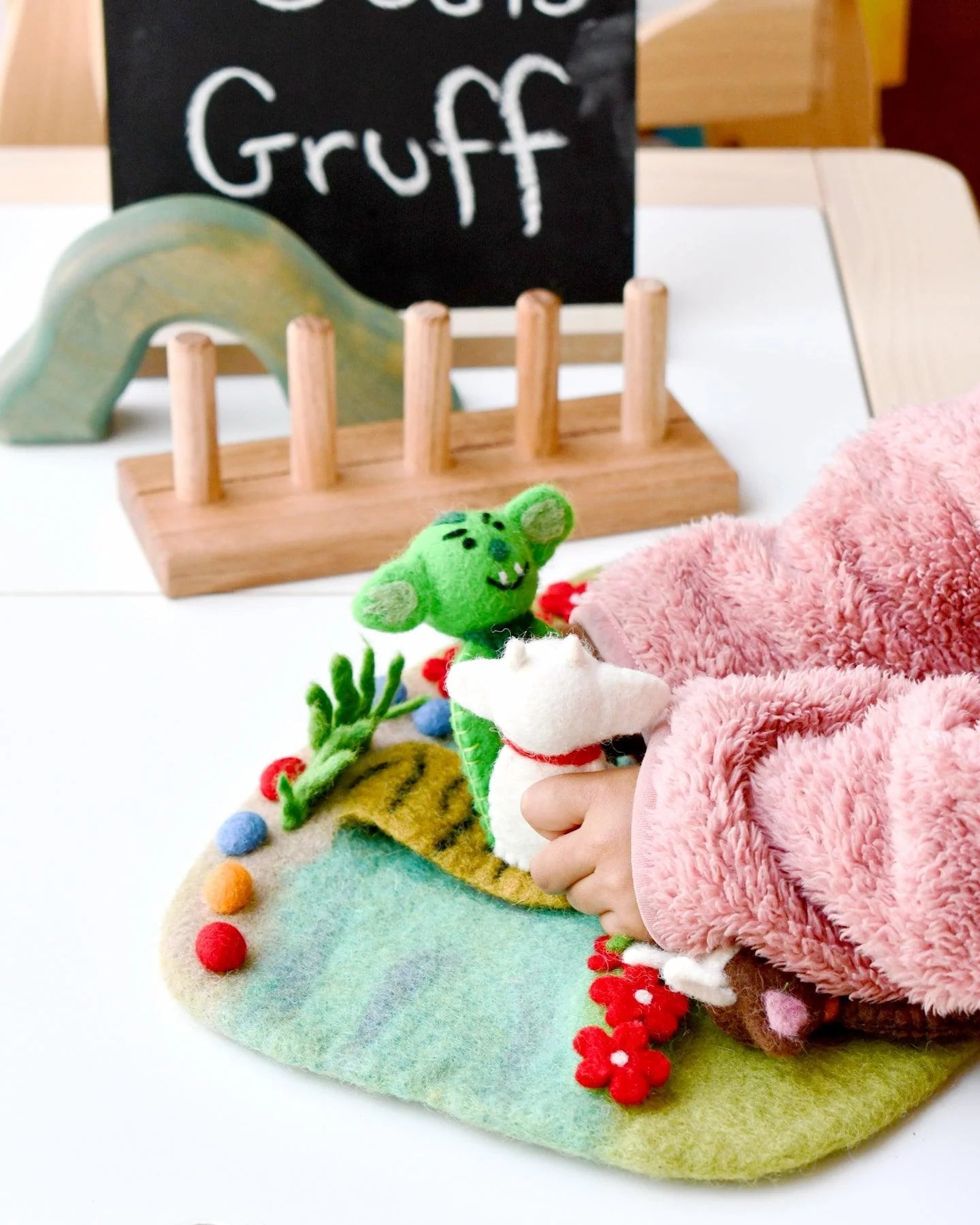 TARA TREASURES | THREE BILLY GOATS GRUFF FINGER PUPPET SET by TARA TREASURES - The Playful Collective