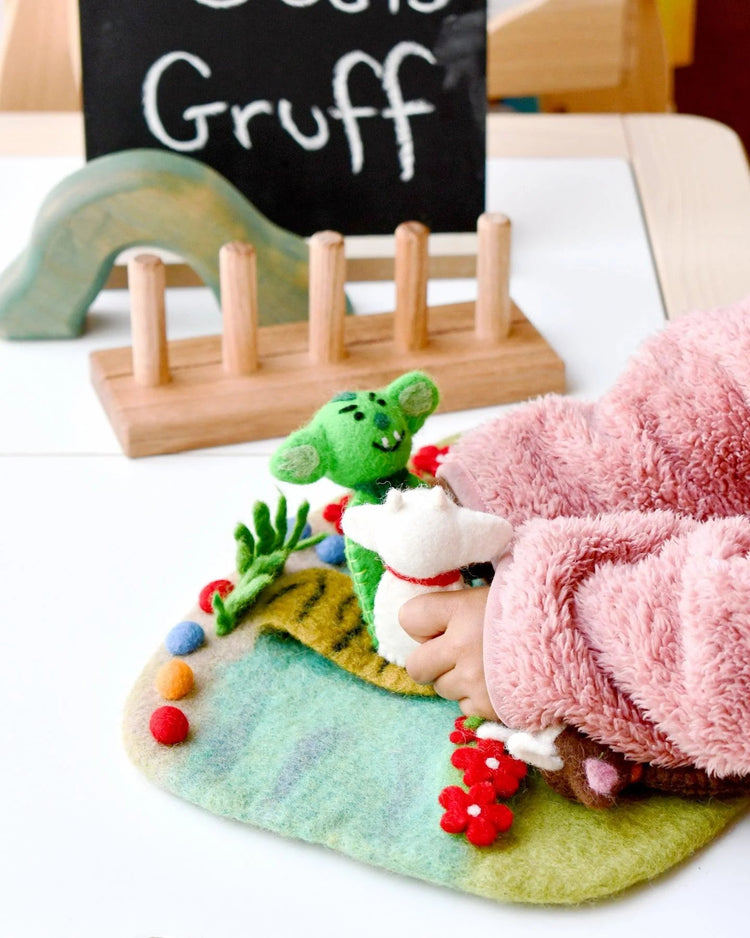 TARA TREASURES | THREE BILLY GOATS GRUFF FINGER PUPPET SET by TARA TREASURES - The Playful Collective