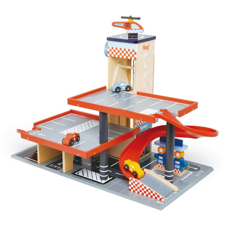 TENDER LEAF TOYS | BLUE BIRD SERVICE STATION by TENDER LEAF TOYS - The Playful Collective