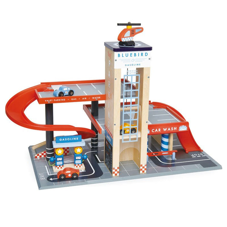 TENDER LEAF TOYS | BLUE BIRD SERVICE STATION by TENDER LEAF TOYS - The Playful Collective