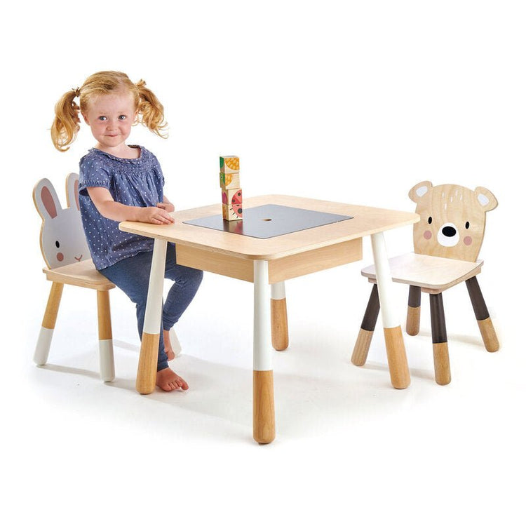 TENDER LEAF TOYS | FOREST WOODEN TABLE & CHAIRS by TENDER LEAF TOYS - The Playful Collective