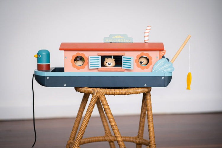 TENDER LEAF TOYS | LITTLE OTTER CANAL BOAT by TENDER LEAF TOYS - The Playful Collective
