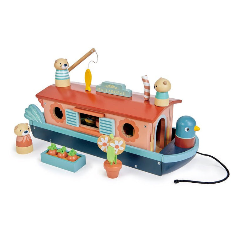 TENDER LEAF TOYS | LITTLE OTTER CANAL BOAT by TENDER LEAF TOYS - The Playful Collective