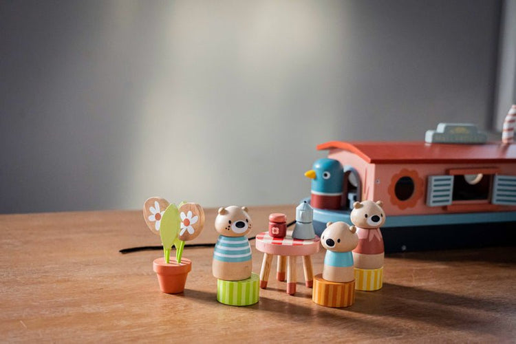 TENDER LEAF TOYS | LITTLE OTTER CANAL BOAT by TENDER LEAF TOYS - The Playful Collective