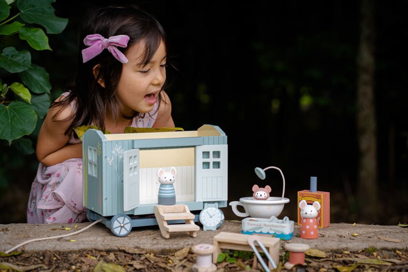 TENDER LEAF TOYS | SECRET MEADOW SHEPHERD'S HUT by TENDER LEAF TOYS - The Playful Collective